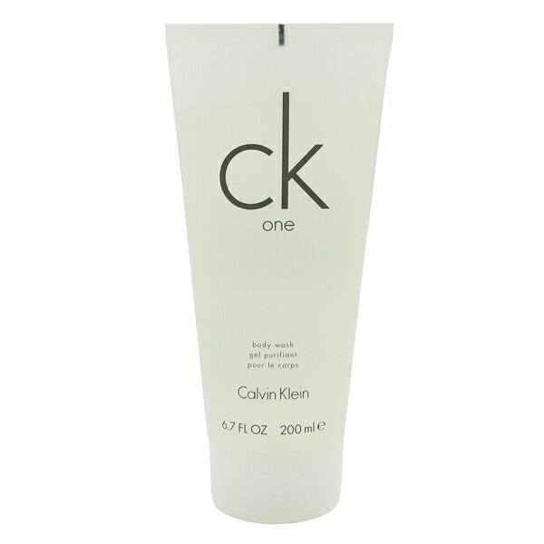 CALVIN KLEIN V[P[  {fBEHbV 200ml ytOX Mtg v[g a EV[WFzyV[P  CK ONE BODY WASHz