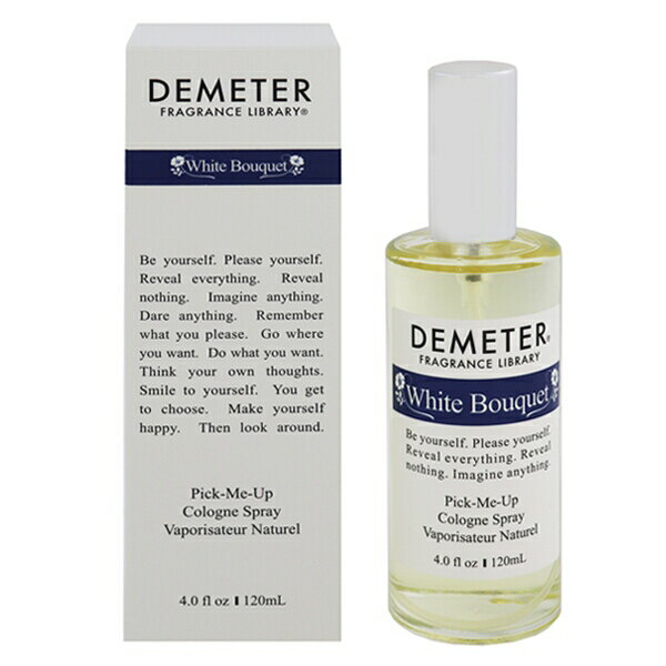 fB[^[  DEMETER zCgu[P EDCESP 120ml y(E)zytOX Mtg v[g a jZbNXEjpzyWHITE BOUQUET COLOGNE SPRAYz