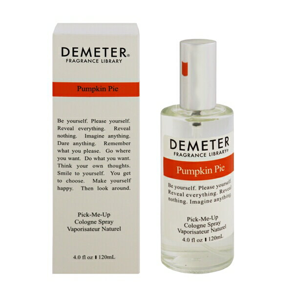 fB[^[  DEMETER pvLpC EDCESP 120ml y(E)zytOX Mtg v[g a fB[XEpzyPUMPKIN PIE COLOGNE SPRAYz