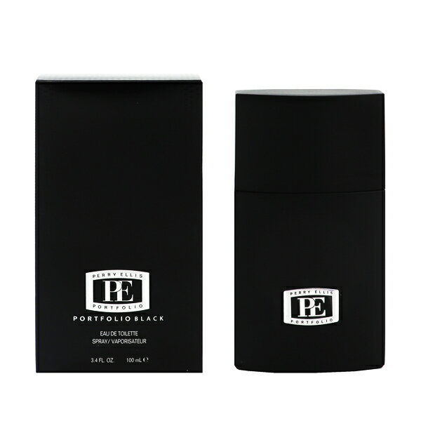 ペリーエリス ペリーエリス 香水 PERRY ELLIS ポートフォリオ ブラック フォーメン EDT・SP 100ml 【フレグランス ギフト プレゼント 誕生日 メンズ・男性用】【ポートフォリオ PORTFOLIO BLACK EAU DE TOILETTE SPRAY】