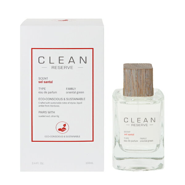 クリーン 香水 CLEAN リザーブ セルサンタル EDP SP 100ml 【送料込み】【フレグランス ギフト プレゼント 誕生日 レディース 女性用】【リザーブ RESERVE SEL SANTAL EAU DE PARFUM SPRAY】