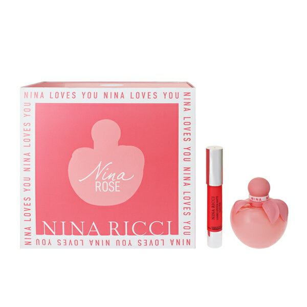 ニナリッチ コフレ ニナリッチ 香水 NINA RICCI ニナ ローズ コフレセット 50ml/2.5g 【送料込み(沖縄・離島を除く)】【フレグランス ギフト プレゼント 誕生日 レディース・女性用】【ニナ NINA ROSE SET】