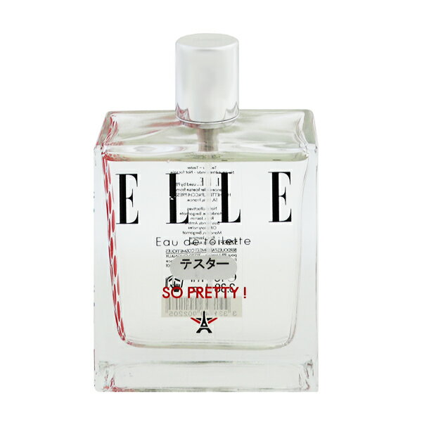 G  ELLE \[ veB (eX^[) EDTESP 100ml ytOX Mtg v[g a fB[XEpzy\ veB SO PRETTY! EAU DE TOILETTE SPRAY TESTERz