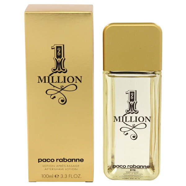 PACO RABANNE ~I At^[VF[u [V 100ml y݁zytOX Mtg v[g a VF[rO܁EAt^[VF[uzy~I 1 MILLION AFTER SHAVE LOTIONz