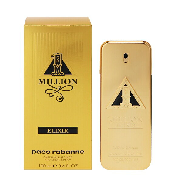 パコラバンヌ パコラバンヌ 香水 PACO RABANNE ワンミリオン エリクシール インテンス P・SP 100ml 【送料無料】【フレグランス ギフト プレゼント 誕生日 メンズ・男性用】【1 MILLION ELIXIR PARFUM INTENSE SPRAY】