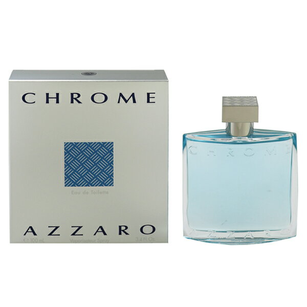 AU  AZZARO N[ EDTESP 100ml y(E)zytOX Mtg v[g a YEjpzyN[ CHROME EAU DE TOILETTE NATURAL SPRAYz