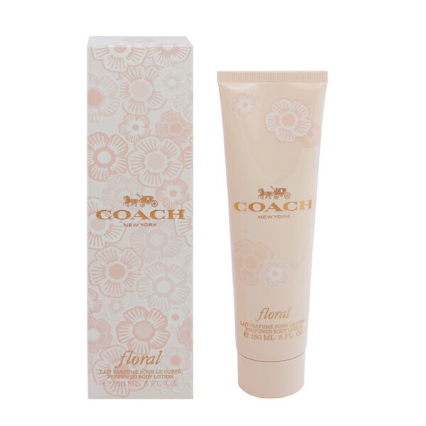 COACH R[` t[ {fB[V 150ml ytOX Mtg v[g a {fBPAzyR[` |s COACH NEW YORK FLORAL BODY LOTION TESTERz