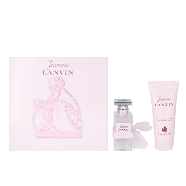  LANVIN Wk o Zbg 50ml/100ml y(E)zytOX Mtg v[g a fB[XEpzyWk o JEANNE LANVIN EAU DE PARFUM SPRAY SETz