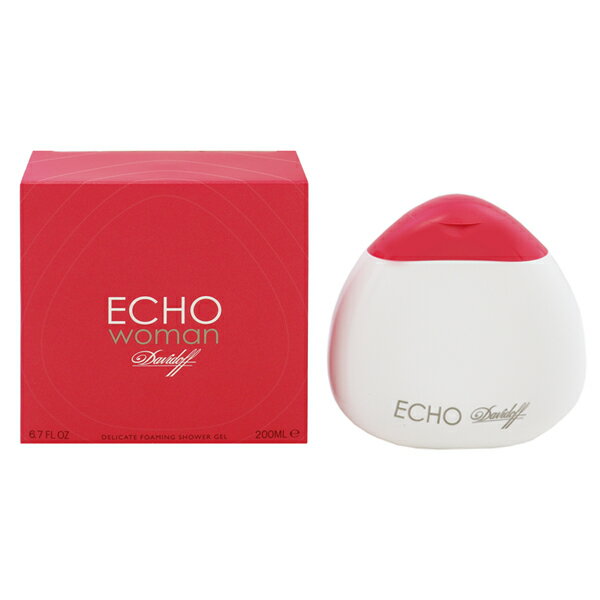 ダビドフ エコー ウーマン シャワージェル 200ml ECHO WOMAN DELICATE FORMING SHOWER GEL DAVIDOFF
