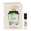 ドルチェ&ガッバーナ D&G ドルガバ 香水 レディース ドルチェ (チューブサンプル) EDP・SP 1.5ml 送料無料 プレゼント 贈り物 ギフト DOLCE DOLCE&GABBANA
