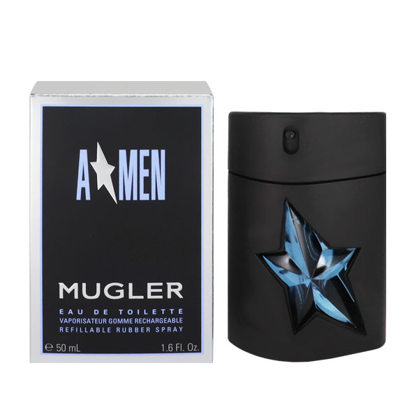 テュエリーミュグレー テュエリーミュグレー 香水 THIERRY MUGLER A☆MEN (ラバーボトル) (レフィラブル) EDT・SP 50ml 【送料無料】【フレグランス ギフト プレゼント 誕生日 メンズ・男性用】【A☆MEN ANGEL MEN EAU DE TOILETTE REFILLABLE RUBBER SPRAY】