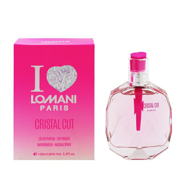  LOMANI ACu}[j NX^Jbg EDPESP 100ml ytOX Mtg v[g a fB[XEpzyI LOVE LOMANI CRYSTAL CUT EAU DE PARFUM SPRAYz