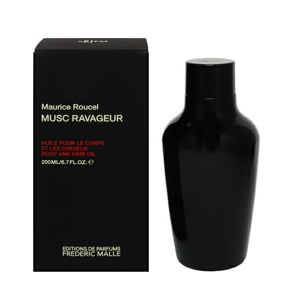 FREDERIC MALLE XN oW[ {fB  wA IC 200ml yzytOX Mtg v[g a {fBPAzyXN oW[ MUSK RAVAGEUR BODY  HAIR OILz