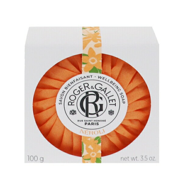 ROGERGALLET T{ pt l 100g ytOX Mtg v[g a ΂E{fB򗿁zyl NEROLI WELLBEING SOAPz