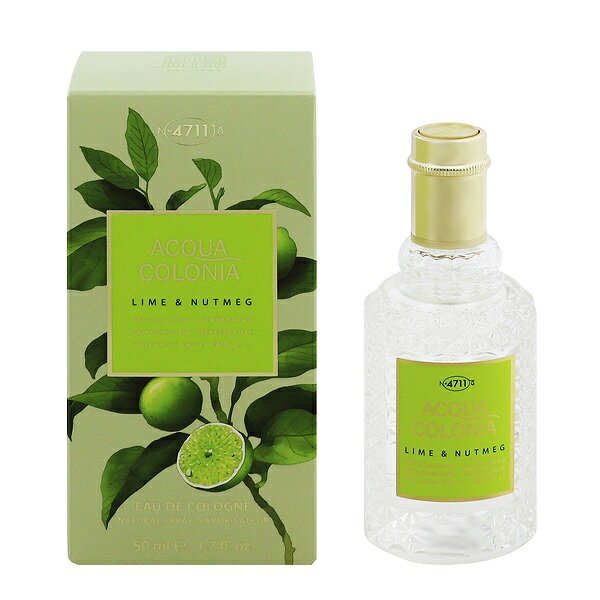  4711 ANARjA CicO EDCESP 50ml y(E)zytOX Mtg v[g a jZbNXEjpzy4711 ANARjA 4711 ACQUA COLONIA LIME  NUTMEG EAU DE COLOGNE SPRAYz