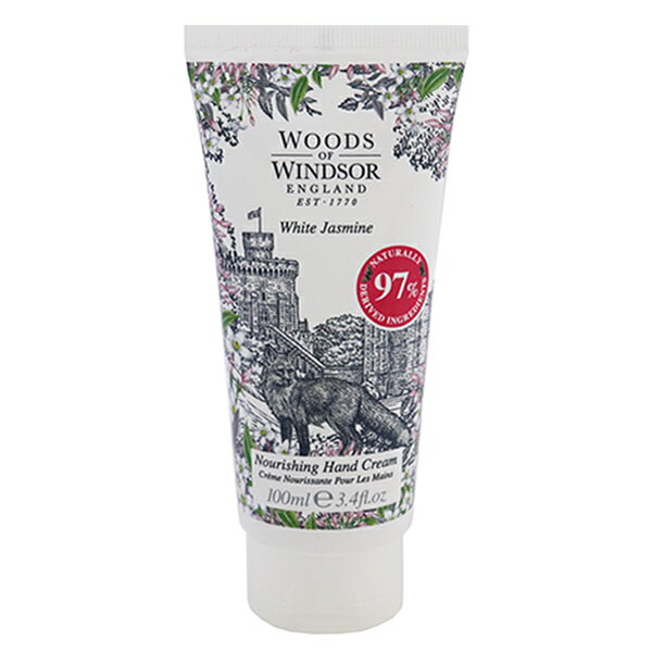 WOODS OF WINDSOR zCgWX~ ibVO nhN[ 100ml ytOX Mtg v[g a {fBPAzyzCgWX~ WHITE JASMINE NOURISHING HAND CREAMz