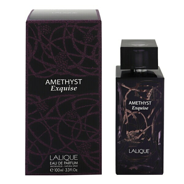 bN  LALIQUE AWXg GLXL[Y EDPESP 100ml y(E)zytOX Mtg v[g a fB[XEpzyAWXg AMETHYST EXQUISE EAU DE PARFUM SPRAYz