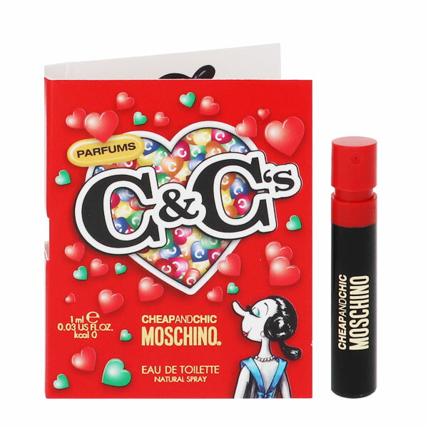 モスキーノ モスキーノ 香水 MOSCHINO チープ アンド シック (チューブサンプル) EDT・SP 1ml 【フレグランス ギフト プレゼント 誕生日 レディース・女性用】【チープ アンド シック CHEAP AND CHIC EAU DE TOILETTE SPRAY】