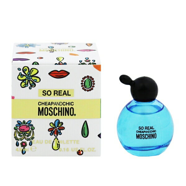 XL[m  MOSCHINO \[ A `[v Ah VbN ~j EDTEBT 4.9ml ytOX Mtg v[g a fB[XEpzy`[v Ah VbN SO REAL CHEAP  CHIC EAU DE TOILETTEz