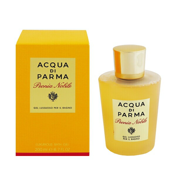 アクア デ パルマ ペオニア ノービレ シャワージェル 200ml 送料込み(沖縄・離島を除く) PEONIA NOBILE SHOWER GEL ACQUA DI PARMA