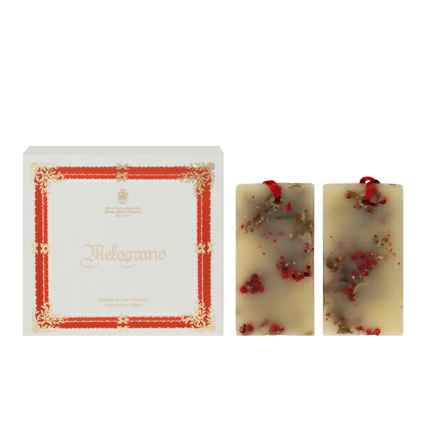 SANTA MARIA NOVELLA タボレッタ ザクロ 30g×2 【フレグランス ギフト プレゼント 誕生日 その他】【MELOGRANO SCENTED WAX TABLETS】