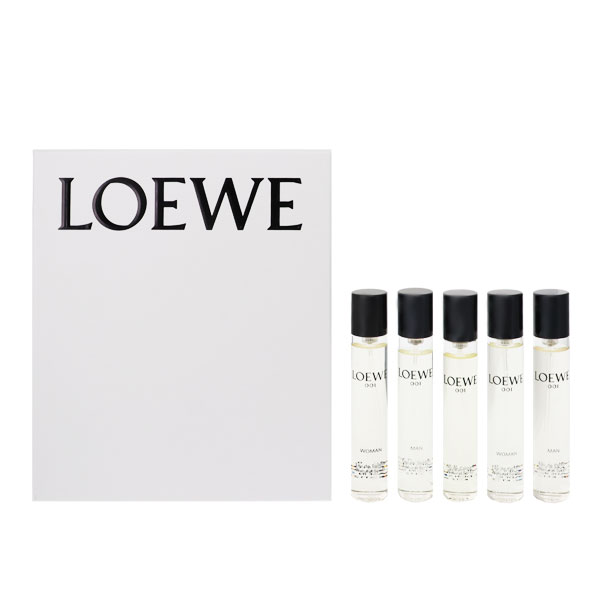 香水 レディース ロエベ 001 ミニ香水セット 15ml×5 送料無料 香水 フレグランス 新生活2025 ギフト LOEWE 001