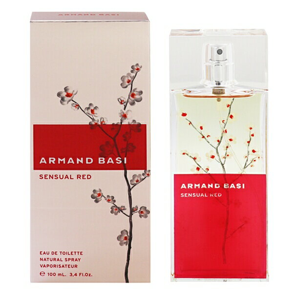 アルマンド バジ アルマンド バジ 香水 ARMAND BASI センシュアル レッド EDT・SP 100ml 【送料込み(沖縄・離島を除く)】【フレグランス ギフト プレゼント 誕生日 レディース・女性用】【SENSUAL RED EAU DE TOILETTE SPRAY】