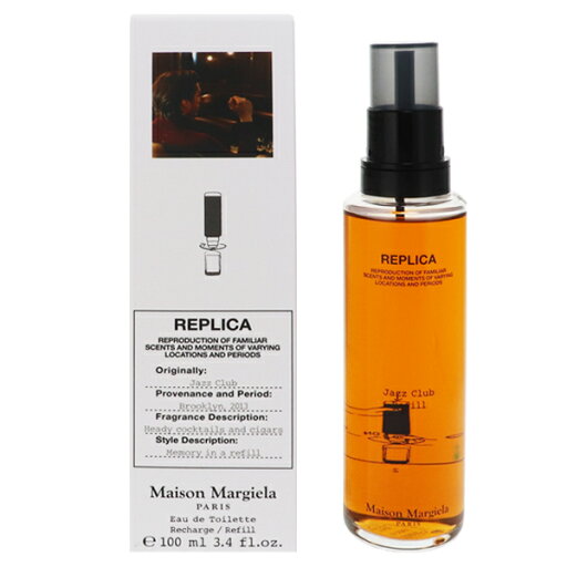 メゾン マルジェラ 香水 メンズ レディース レプリカ ジャズクラブ (レフィル) EDT 100ml 送料無料 香水 フレグランス プレゼント 贈り物 ギフト REPLICA JAZZ CLUB REFILL MAISON MARGIELA メゾン マルジェラ 香水 メンズ レディース レプリカ ジャズクラブ (レフィル) EDT 100ml 送料無料 香水 フレグランス プレゼント 贈り物 ギフト REPLICA JAZZ CLUB REFILL MAISON MARGIELA