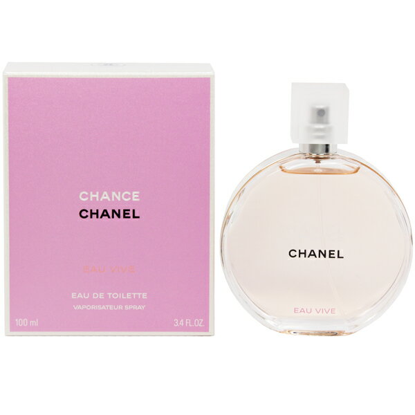 シャネル 香水 CHANEL チャンス オー ヴィーヴ EDT・SP 100ml 【送料無料】【フレグランス ギフト プレゼント 誕生日 レディース・女性用】【チャンス オ ヴィーヴ CHANCE EAU VIVE EAU DE TOILETTE SPRAY】