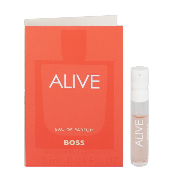 q[S{X  HUGO BOSS ACu (`[uTv) EDPESP 1.2ml ytOX Mtg v[g a fB[XEpzyACu ALIVE EAU DE PARFUM SPRAYz