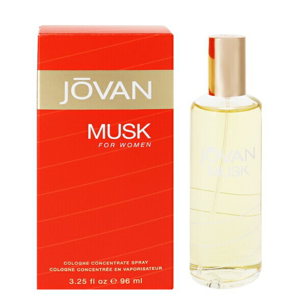 香水 レディース ジョーバン ムスク フォーウーメン EDC・SP 96ml 香水 フレグランス 新生活2025 ギフト JOVAN MUSK FOR WOMEN COLOGNE