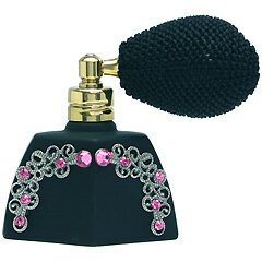 ヒロセ アトマイザー 香水 デコスプレー 日本製 C 280192 キラキラ ピンク スワロフスキー 10石付 (デコスプレーC) 7ml プレゼント 贈り物 ...