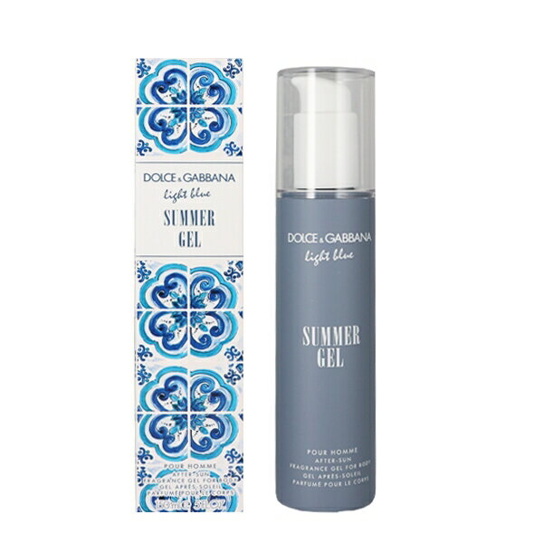 ドルチェ＆ガッバーナ ライトブルー プールオム サマージェル 150ml LIGHT BLUE PO ...