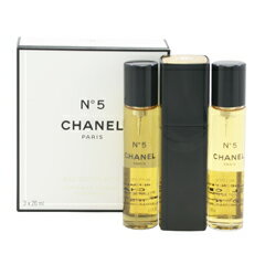 シャネル ギフトセット シャネル 香水 CHANEL No.5 EDT セット 20ml×3 【送料無料】【フレグランス ギフト プレゼント 誕生日 レディース・女性用】【No.5 N゜5 EAU DE TOILETTE PURSE SPRAY】