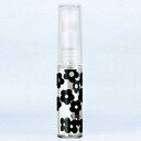 ヤマダアトマイザー 香水 グラスアトマイザー パターン 50237 フラワー ブラック/キャップクリア 4ml 新生活2025 ギフト YAMADA ATOMI...