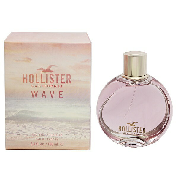 ホリスター 香水 HOLLISTER ウェーブ フォーハー EDP SP 100ml 【送料無料】【フレグランス ギフト プレゼント 誕生日 レディース 女性用】【WAVE FOR HER EAU DE PARFUM SPRAY】