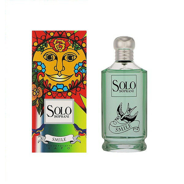 `A[m\v[j  LUCIANO SOPRANI \ X}C EDTESP 100ml y(E)zytOX Mtg v[g a fB[XEpzy\ SOLO SOPRANI SMILE EAU DE TOILETTE SPRAYz