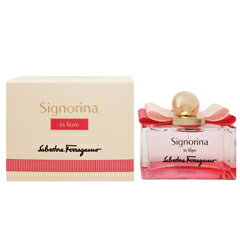 フェラガモ 香水 SALVATORE FERRAGAMO シニョリーナ イン フィオーレ (箱なし) EDT・SP 100ml 【送料込み(沖縄・離島を除く)】【フレグランス ギフト プレゼント 誕生日 レディース・女性用】【シニョリーナ SIGNORINA IN FIORE EAU DE TOILETTE SPRAY】