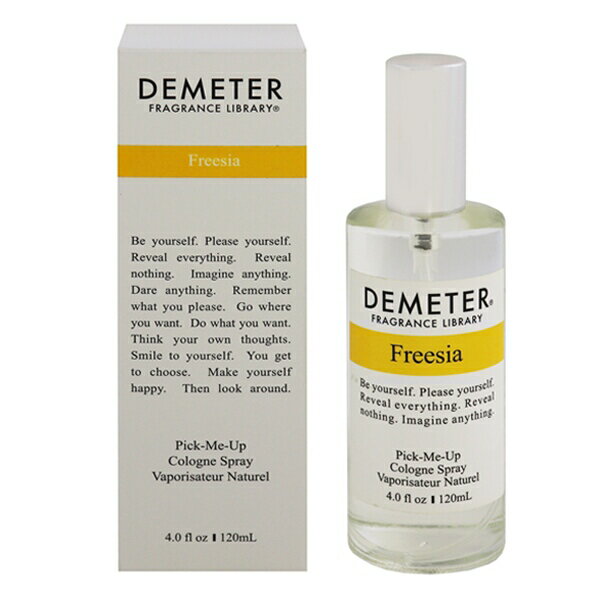 fB[^[  DEMETER t[WA EDCESP 120ml y(E)zytOX Mtg v[g a fB[XEpzyNVbNx FREESIA COLOGNE SPRAYz