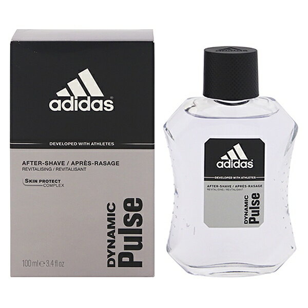 アディダス ADIDAS ダイナミック パルス アフターシェーブ ローション 100ml 【フレグランス ギフト プレゼント 誕生日 シェービング剤・アフターシェーブ】【DYNAMIC PULSE AFTER SHAVE SKIN PROTECT】