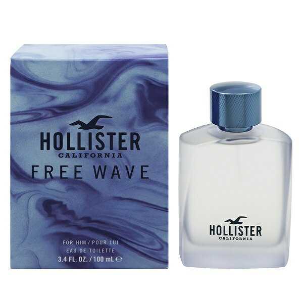 ホリスター 香水 メンズ ホリスター 香水 HOLLISTER フリーウェーブ フォーヒム EDT・SP 100ml 【送料無料】【フレグランス ギフト プレゼント 誕生日 メンズ・男性用】【FREE WAVE FOR HIM EAU DE TOILETTE SPRAY】