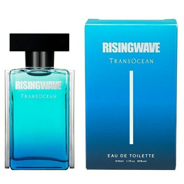 ライジングウェーブ 香水（レディース） 香水 RISINGWAVE ライジングウェーブ トランスオーシャン サージブルー EDT・SP 50ml 【フレグランス ギフト プレゼント 誕生日 メンズ・男性用】【RISING WAVE TRANCE OCEAN EAU DE TOILETTE SPRAY】