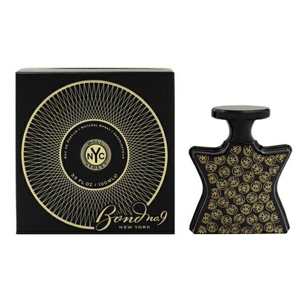 ボンドNo.9 香水 メンズ レディース ウォールストリート EDP・SP 100ml 送料無料 香水 フレグランス 新生活2025 ギフト WALL STREET BOND NO.9