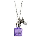 ヒロセ アトマイザー 香水 1cc アロマペンダント穴あきタイプ 17184 穴あきエンゼル (パープル/シルバー) 1ml 新生活2025 ギフト HIROS...
