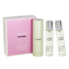 シャネル 香水 CHANEL チャンス オー フレッシュ ツイスト (セット) 20ml×3 【送料無料】【フレグランス ギフト プレゼント 誕生日 レディース・女性用】【チャンス オ フレッシュ 】