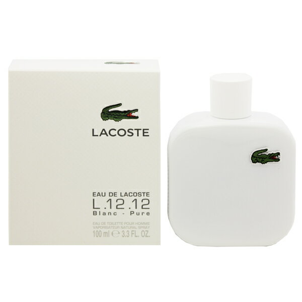 ラコステ 香水 LACOSTE オーデ ラコステ L.12.12 ブラン EDT・SP 100ml 【送料無料】【フレグランス ギフト プレゼント 誕生日 メンズ・男性用】【オーデ ラコステ EAU DE LACOSTE L.12.12 BLANC POUR HOMME EAU DE TOILETTE SPRAY】