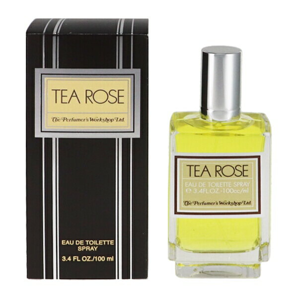 香水 WORK SHOP ティーローズ EDT・SP 100ml 【フレグランス ギフト 新生活2025 誕生日 レディース・女性用】【ティーローズ TEA ROSE EAU DE TOILETTE SPRAY】