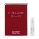 香水 RALPH LAUREN ロマンス インテンス (チューブサンプル) EDP・SP 1.2ml 【送料無料】【フレグランス ギフト プレゼント 誕生日 レディース・女性用】【ロマンス ROMANCE EAU DE PARFUM INTENSE SPRAY】