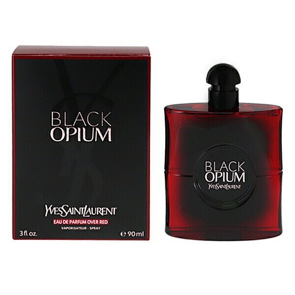 香水 YVES SAINT LAURENT ブラック オピウム オーバーレッド EDP・SP 90ml 【送料無料】【フレグランス ギフト プレゼント 誕生日 レディース・女性用】【オピウム BLACK OPIUM EAU DE PARFUM SPRAY】