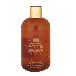 MOLTON BROWN ウード・アコード＆ゴールド バス＆シャワージェル 300ml 【フレグランス ギフト プレゼント 誕生日 入浴料・シャワージェル】【ウード・アコード＆ゴールド OUDH ACCORD ＆ GOLD BATH ＆ SHOWER GEL】